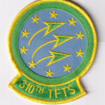 310th TFTS Top Hats 1970s, 4 inch Patch